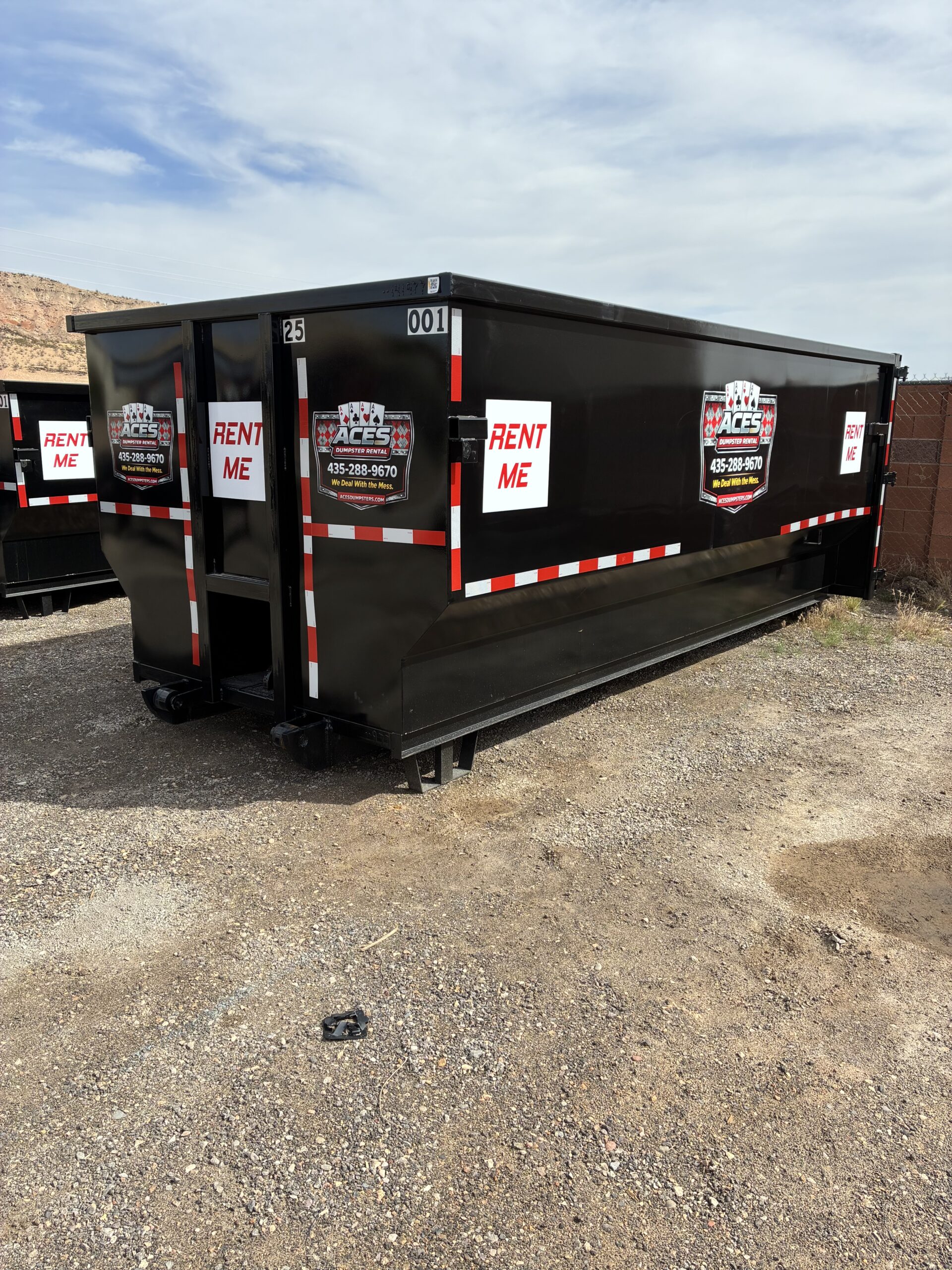 Dumpster rental St. George Utah — ACES roll-off dumpster