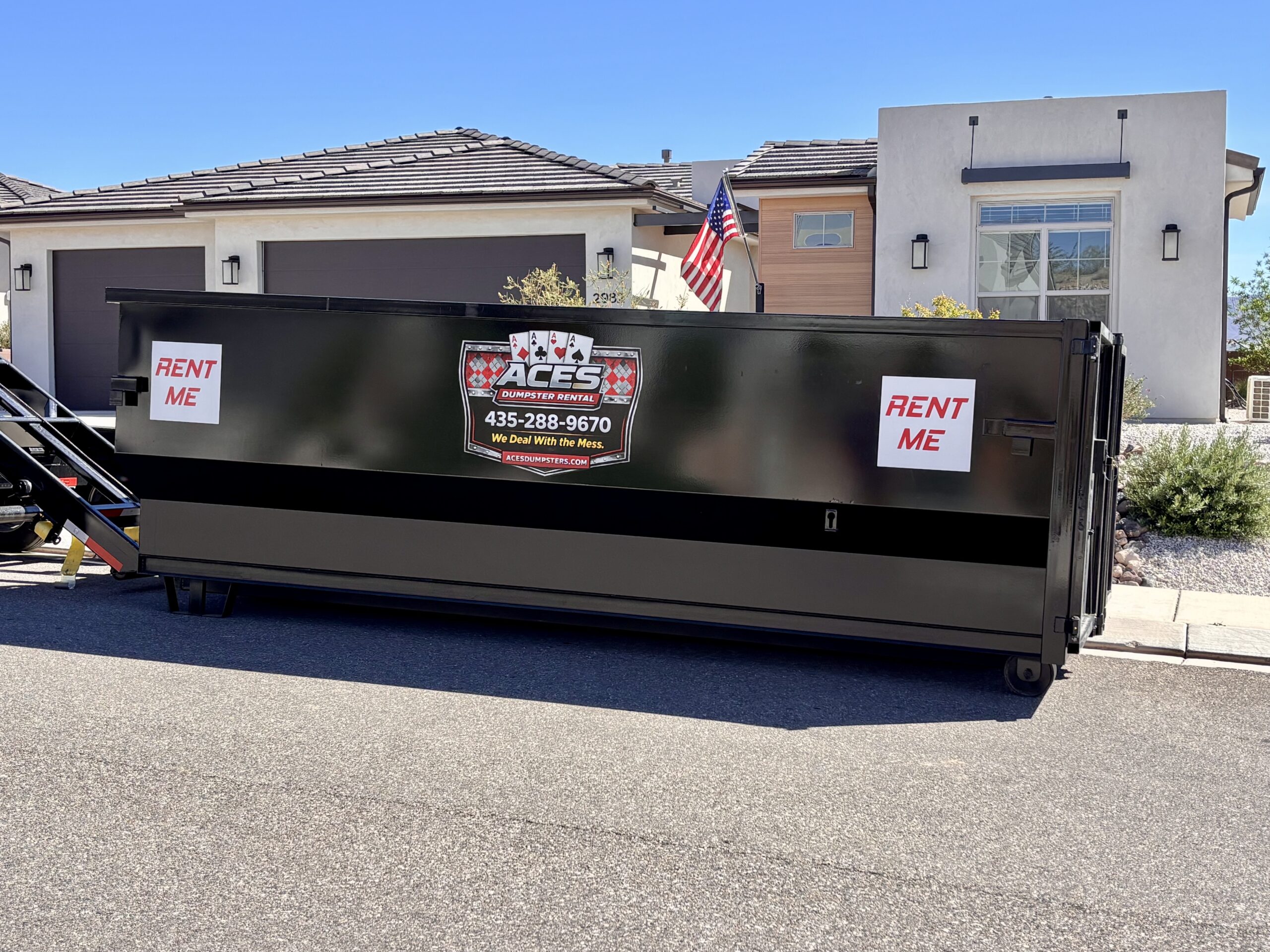 ACES Dumpsters roll-off dumpster rental St. George Utah